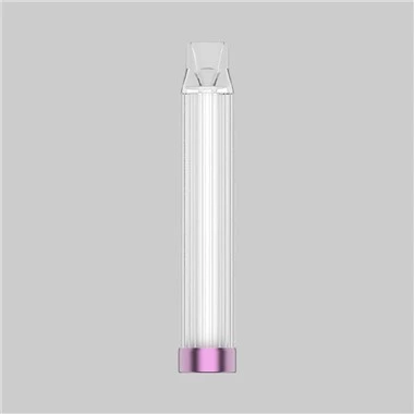 Crystal Cylinder Design Disposable Vape Pod