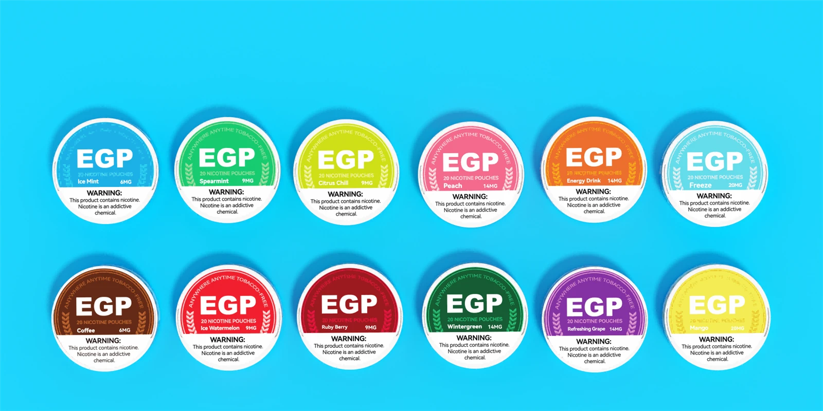 EGP nicotine pouchestobacco-free 1