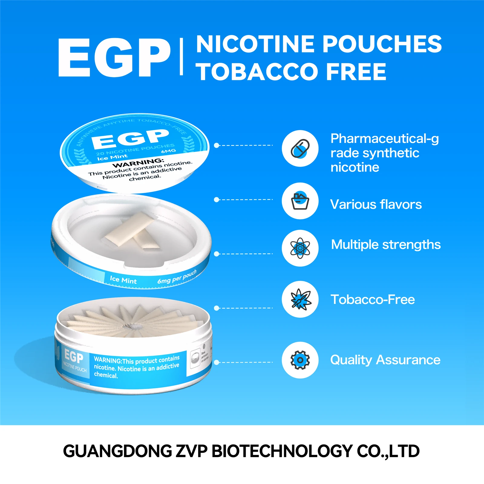 EGP nicotine pouchestobacco-free 3